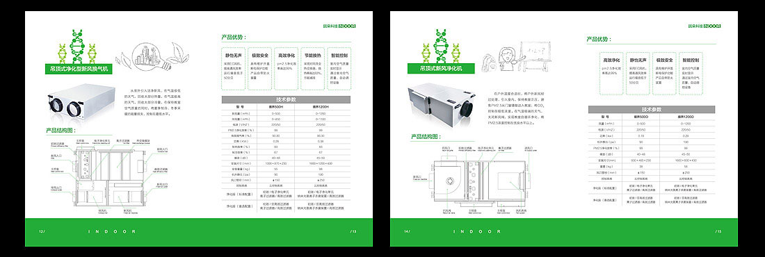 空氣凈化器產(chǎn)品畫冊設(shè)計(jì)-6