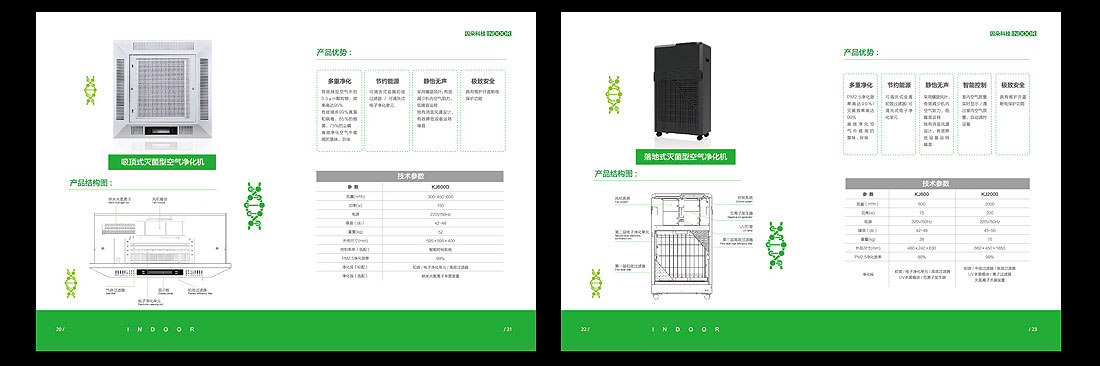 空氣凈化器產(chǎn)品畫冊設(shè)計(jì)-8