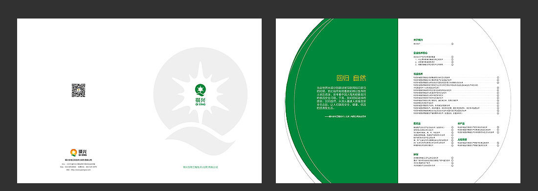 祺興生物公司高檔畫(huà)冊(cè)設(shè)計(jì)-2