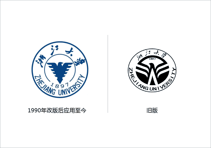 浙大logo的換標(biāo)淵源，浙大校慶LOGO欣賞-1