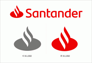 西班牙Santander銀行LOGO設(shè)計(jì)，改善用戶(hù)