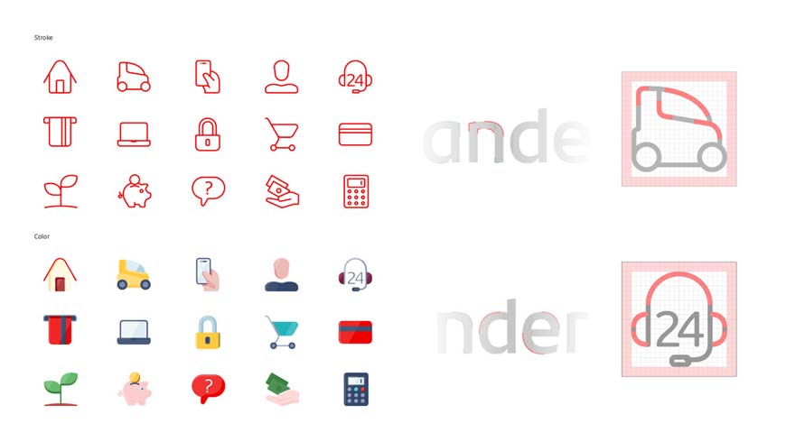 西班牙Santander銀行LOGO設(shè)計，改善用戶體驗是王道-3